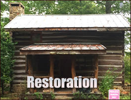 Historic Log Cabin Restoration  Rosewood, Ohio